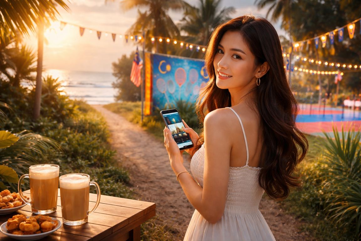 Pengguna Malaysia menikmati bonus selamat datang 7star melalui telefon pintar