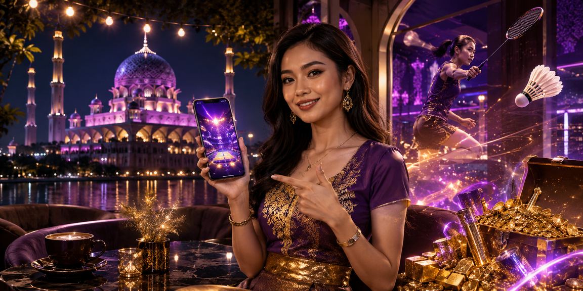 Pengguna Putrajaya menggunakan aplikasi 7star untuk tuntut bonus selamat datang